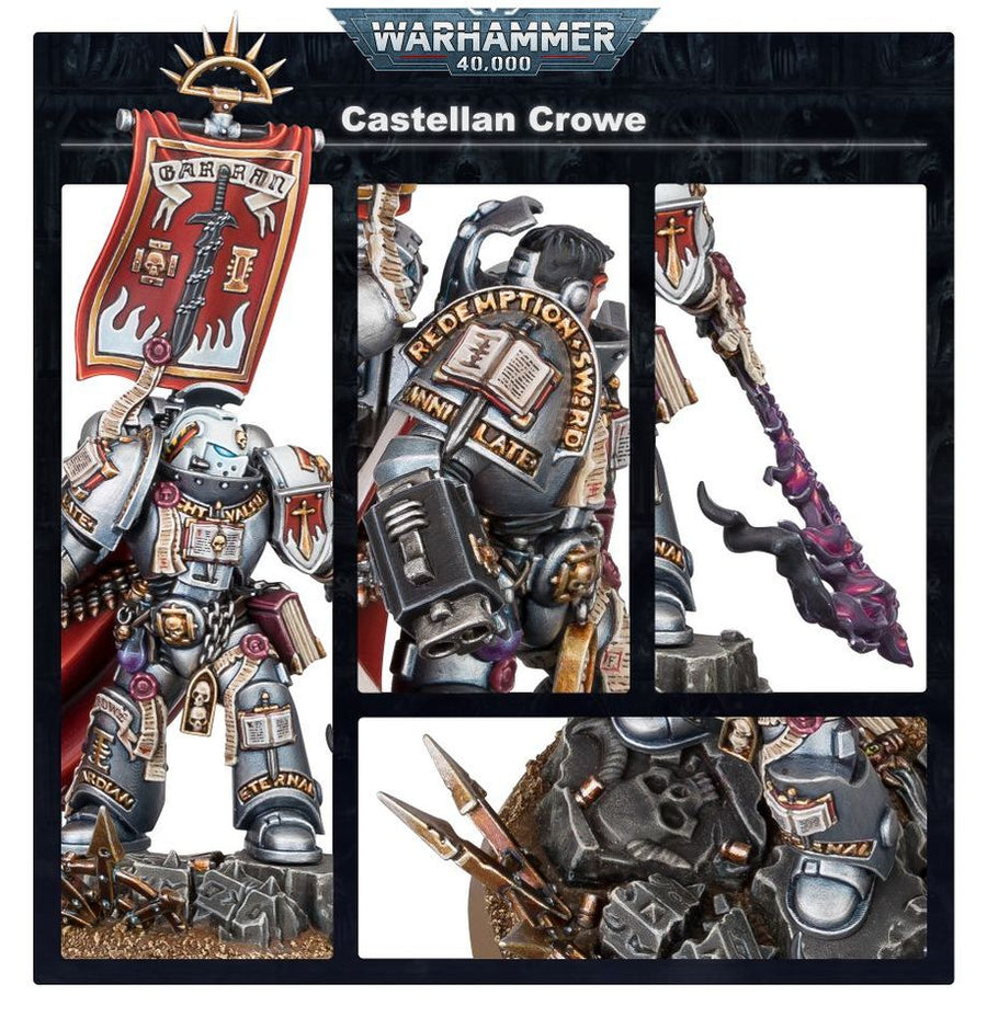 Warhammer 40K - Grey Knights - Castellan Crowe - Gathering Games