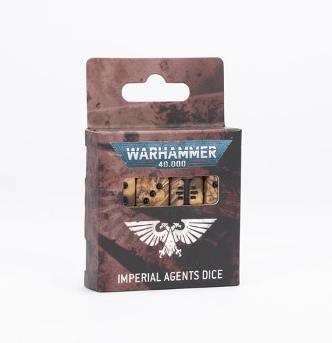 Warhammer 40K: Imperial Agents Dice Set - Gathering Games