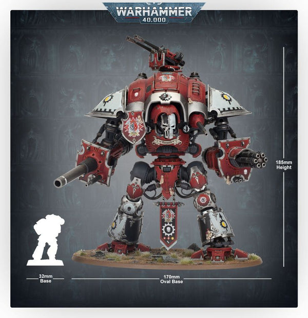 Warhammer 40K: Imperial Knights - Knight Questoris - 30