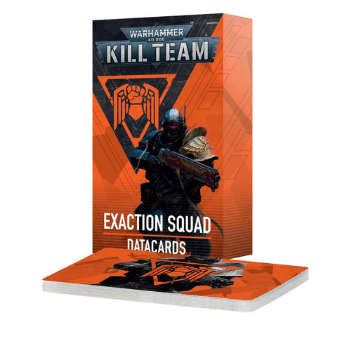 Warhammer 40K Kill Team: Exaction Squad Datacards - Gathering Games