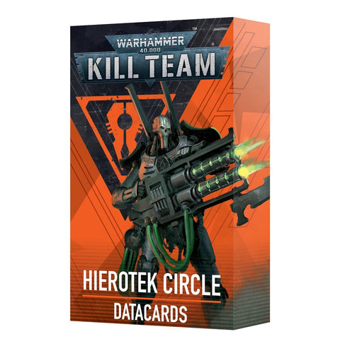 Warhammer 40K Kill Team: Hierotek Circle Datacards - Gathering Games