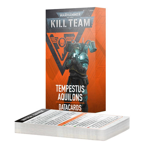 Warhammer 40K Kill Team: Tempestus Aquilons Datacards - Gathering Games