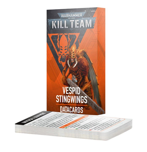 Warhammer 40K Kill Team: Vespid Stingwings Datacards - Gathering Games