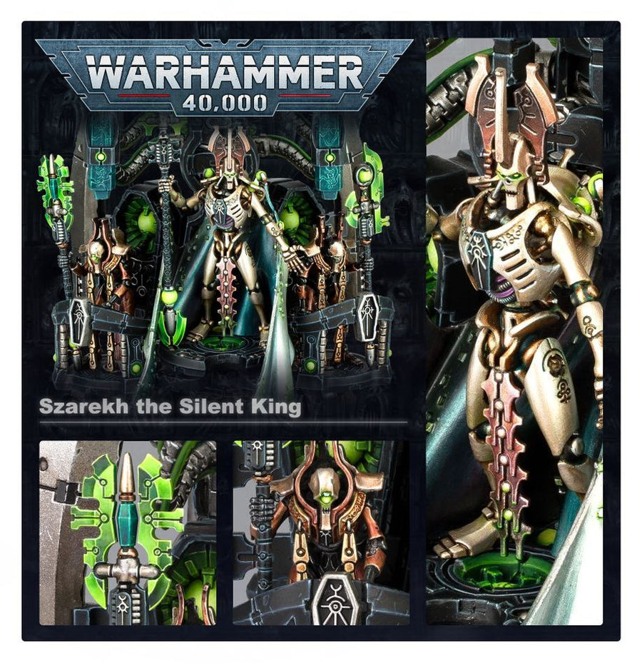 Warhammer 40k: Necrons - Szarekh, The Silent King - Gathering Games