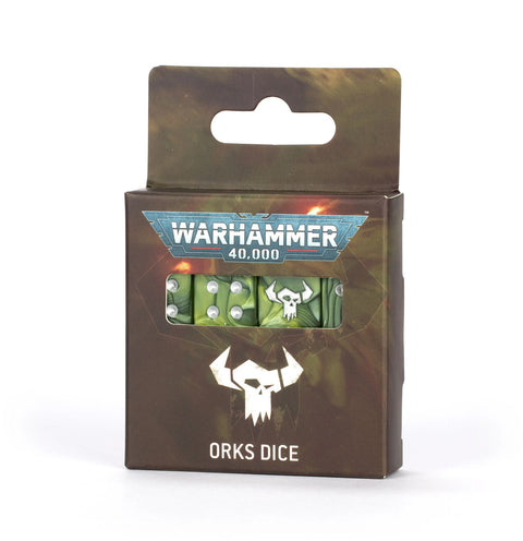 Warhammer 40K: Orks Dice Set - Gathering Games