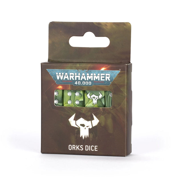 Warhammer 40K: Orks Dice Set - 1