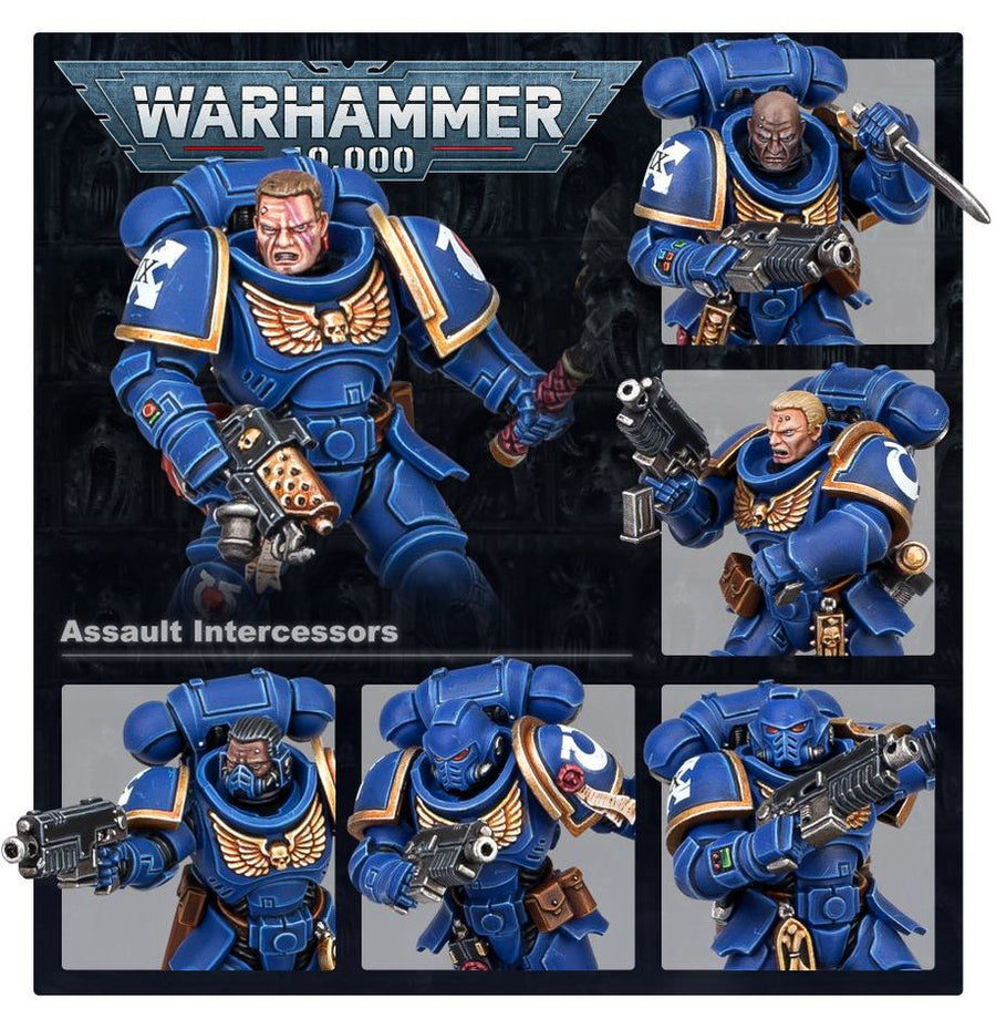 Warhammer 40K: Space Marines - Assault Intercessors - Gathering Games
