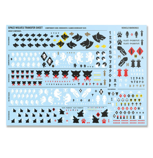 Warhammer 40K: Space Wolves Army Set - 18