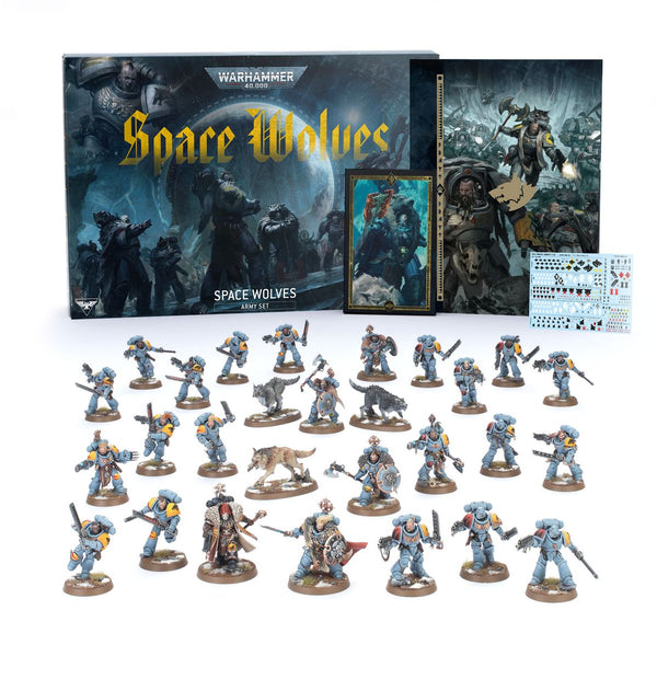 Warhammer 40K: Space Wolves Army Set - 1