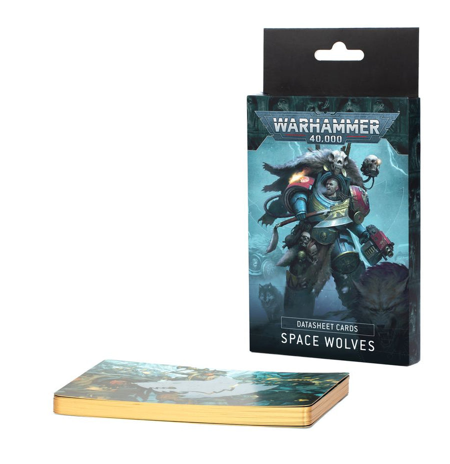Warhammer 40K: Space Wolves Datasheet Card - Gathering Games