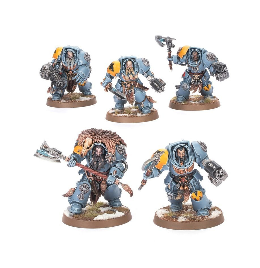 Warhammer 40K: Space Wolves - Wolf Guard Terminators - Gathering Games