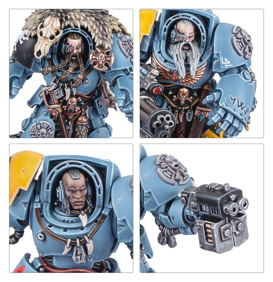 Warhammer 40K: Space Wolves - Wolf Guard Terminators - Gathering Games
