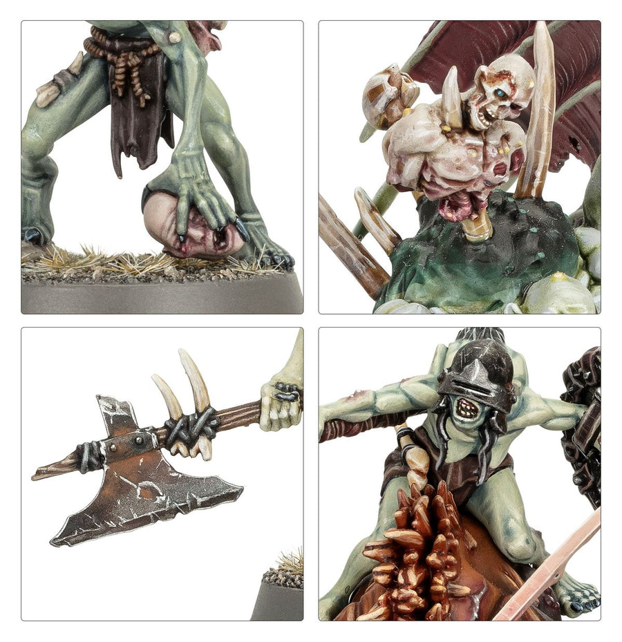 Warhammer Age Of Sigmar Battleforce: Flesh - Eater Courts Charnelgrand Jury - Gathering Games
