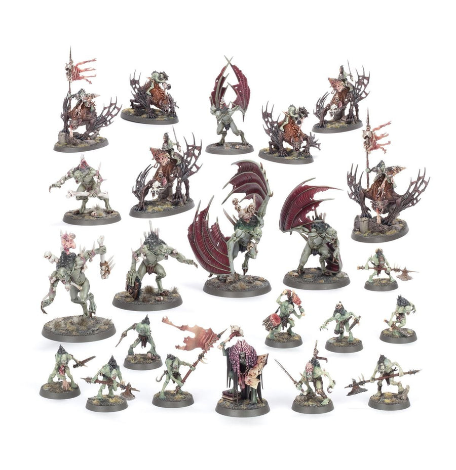 Warhammer Age Of Sigmar Battleforce: Flesh - Eater Courts Charnelgrand Jury - Gathering Games