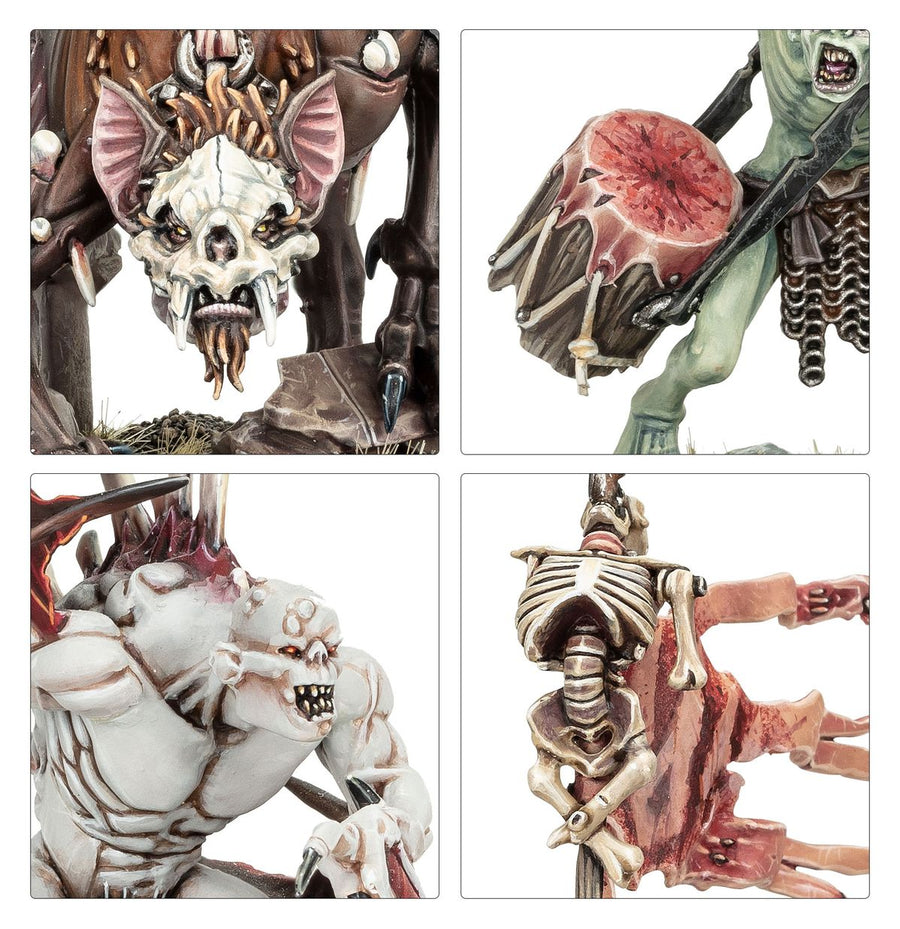 Warhammer Age Of Sigmar Battleforce: Flesh - Eater Courts Charnelgrand Jury - Gathering Games