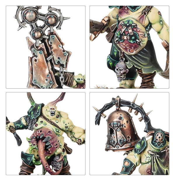 Warhammer Age Of Sigmar Battleforce: Maggotkin of Nurgle Shudderblight Cyst - 8