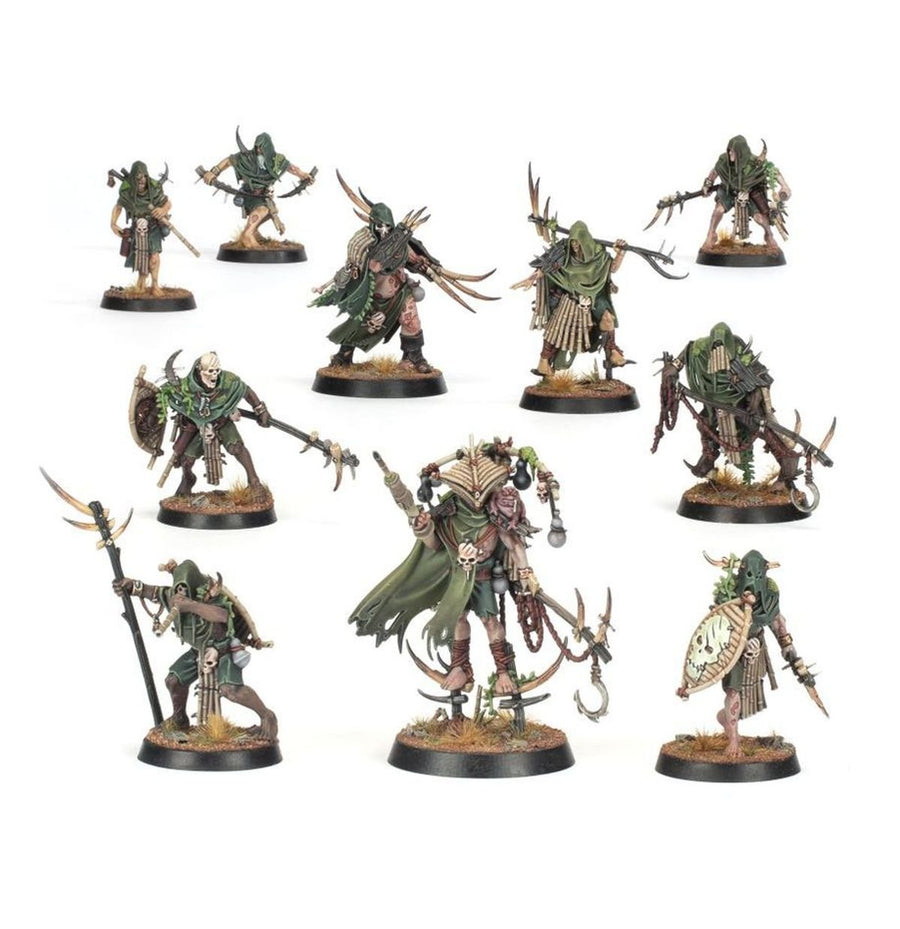 Warhammer Age Of Sigmar Battleforce: Maggotkin of Nurgle Shudderblight Cyst - Gathering Games