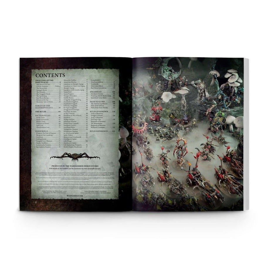 Warhammer Age of Sigmar: Battletome Gloomspite Gitz - Gathering Games