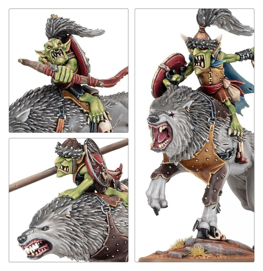 Warhammer Age of Sigmar: Gloomspite Gitz - Snarlboss & Wolfgit Retinue - Gathering Games