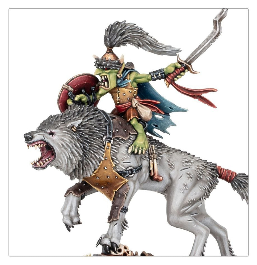 Warhammer Age of Sigmar: Gloomspite Gitz - Snarlboss & Wolfgit Retinue - Gathering Games