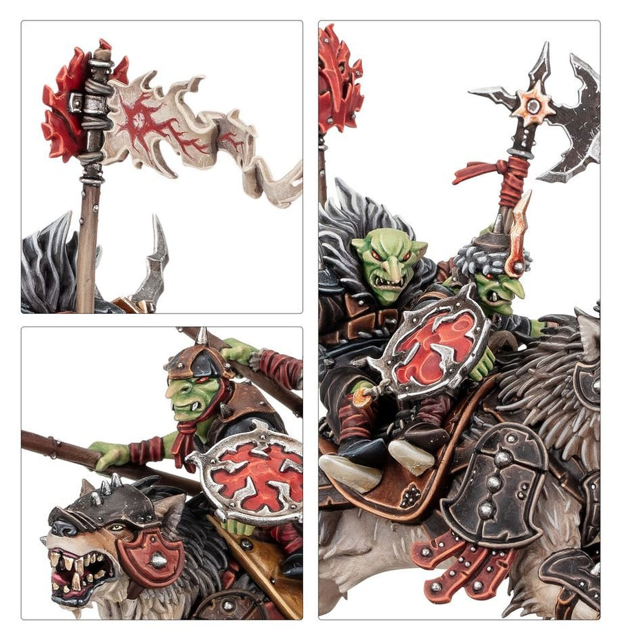 Warhammer Age of Sigmar: Gloomspite Gitz - Snarlpack Cavalry - Gathering Games