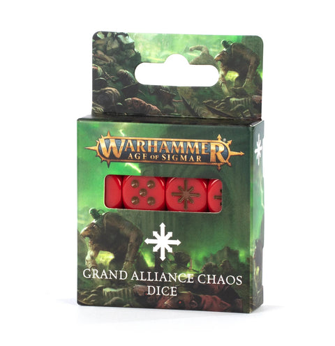 Warhammer Age of Sigmar: Grand Alliance Chaos Dice - Gathering Games