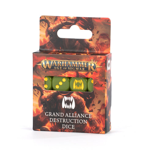 Warhammer Age of Sigmar: Grand Alliance Destruction Dice - Gathering Games