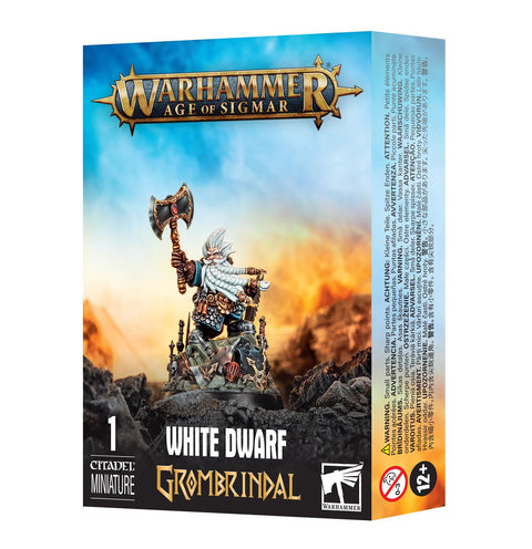 Warhammer Age of Sigmar: Grombrindal The White Dwarf - White Dwarf Celebration - Gathering Games