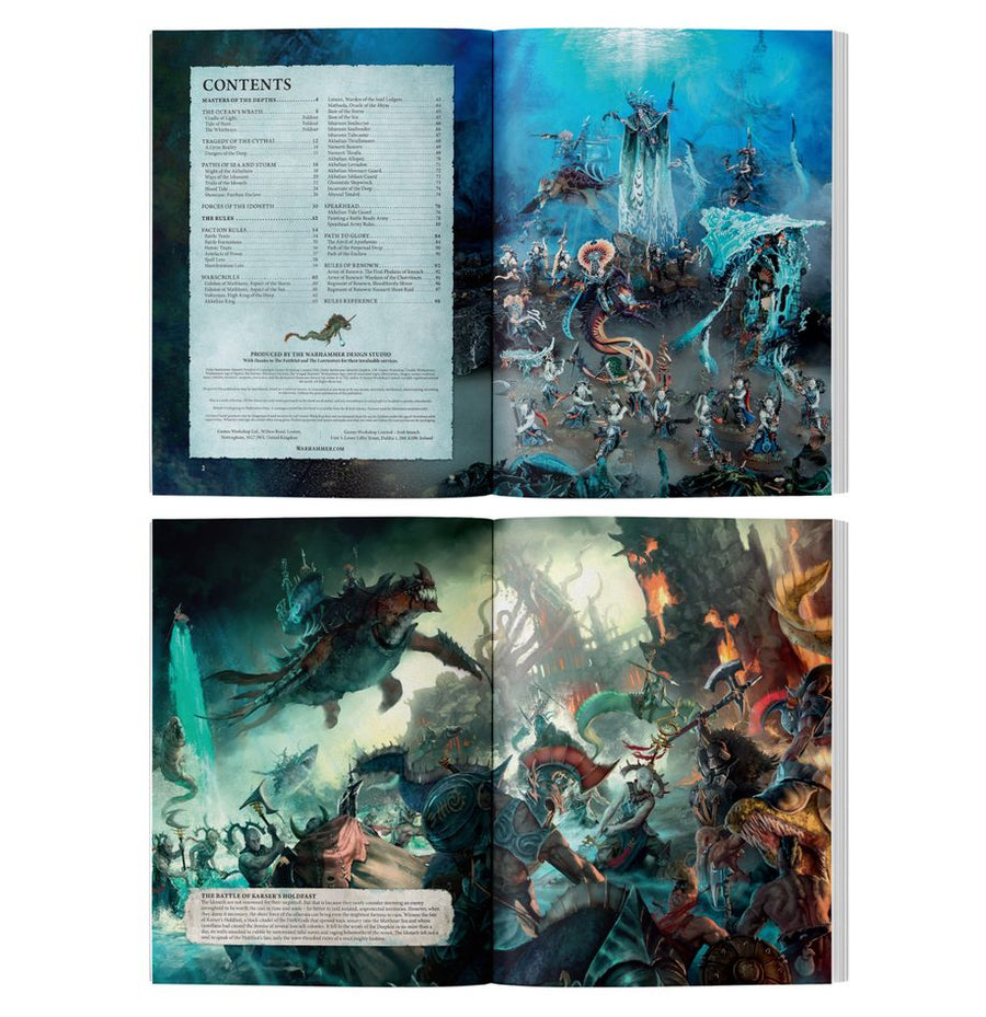 Warhammer Age of Sigmar: Idoneth Deepkin - Battletome - Gathering Games