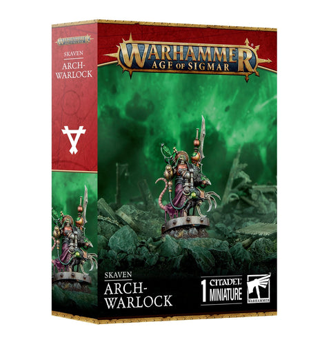 Warhammer Age Of Sigmar: Skaven - Arch - Warlock - Gathering Games