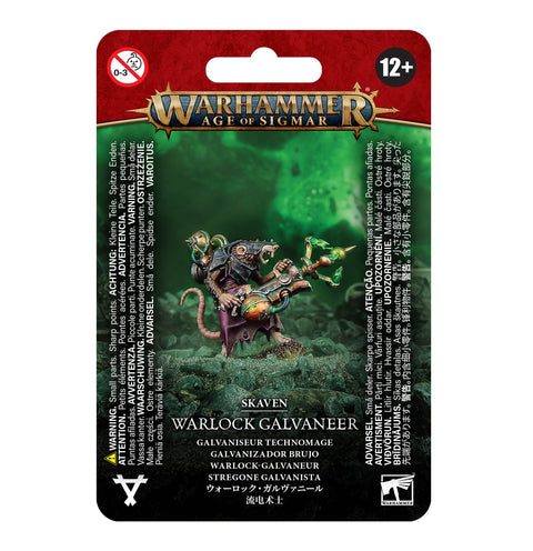 Warhammer Age Of Sigmar: Skaven - Warlock Galvaneer - Gathering Games