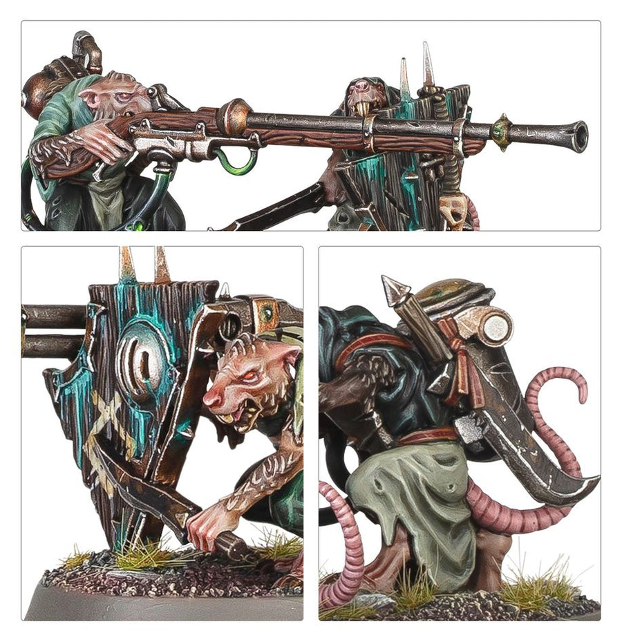 Warhammer Age Of Sigmar: Skaven - Warplock Jezzails - Gathering Games