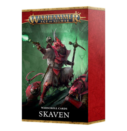 Warhammer Age Of Sigmar: Skaven - Warscroll Cards - Gathering Games