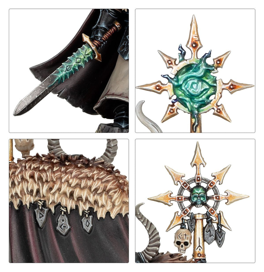 Warhammer Age Of Sigmar: Slaves to Darkness Chaos Sorcerer Lord - Gathering Games