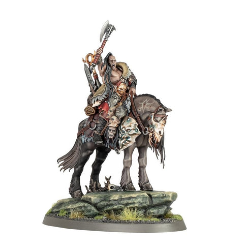 Warhammer Age of Sigmar: Slaves to Darkness - Darkoath Chieftain On Warsteed - Gathering Games