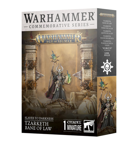 Warhammer Age Of Sigmar: Slaves To Darkness - Tzarketh Bane of Law - Gathering Games