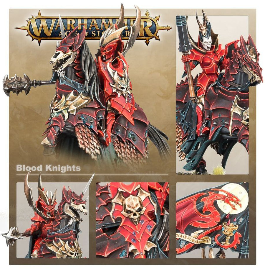 Warhammer Age Of Sigmar: Soulblight Gravelords - Blood Knights - Gathering Games