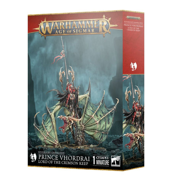 Warhammer Age of Sigmar: Soulblight Gravelords - Prince Vhordrai Lord of the Crimson Keep - 1