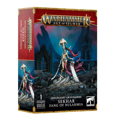 Warhammer Age of Sigmar: Soulbright Gravelords - Sekhar, Fang Of Nulahmia - Gathering Games