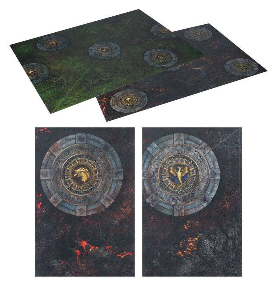 Warhammer Age of Sigmar: Spearhead - Fire and Jade Gaming Pack - Gathering Games