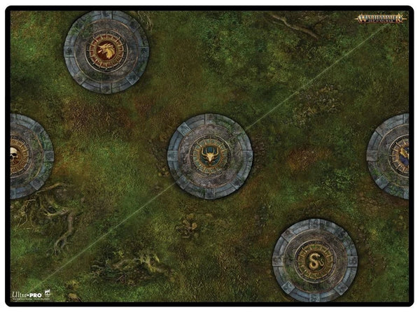 Warhammer Age of Sigmar: Spearhead - Fire & Jade B Battle Mat - 1