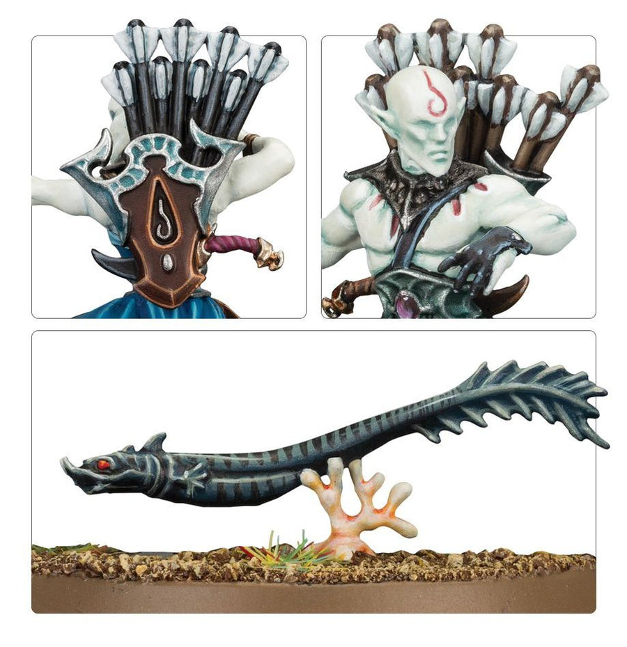 Warhammer Age of Sigmar: Spearhead: Idoneth Deepkin – Akhelian Tide Guard - Gathering Games