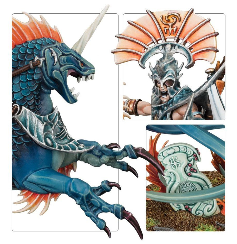 Warhammer Age of Sigmar: Spearhead: Idoneth Deepkin – Akhelian Tide Guard - Gathering Games