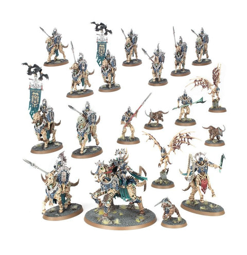 Warhammer Age of Sigmar: Spearhead: Ossiarch Bonereapers – Kavalos Vanguard - Gathering Games