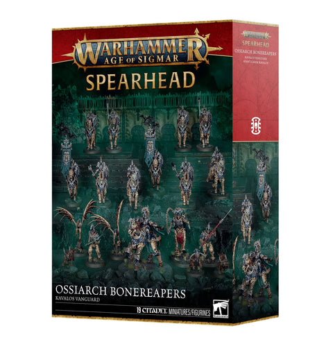 Warhammer Age of Sigmar: Spearhead: Ossiarch Bonereapers – Kavalos Vanguard - Gathering Games