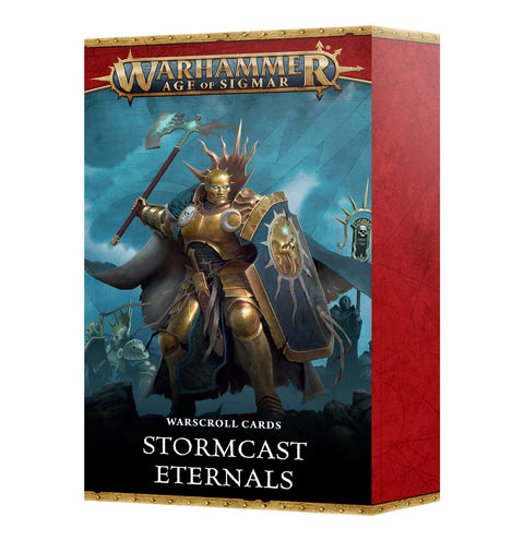 Warhammer Age Of Sigmar: Stormcast Eternals Warscroll Cards - Gathering Games