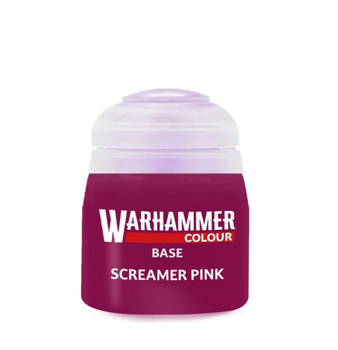 Warhammer Colour - Base: Screamer Pink (12ml) - Gathering Games