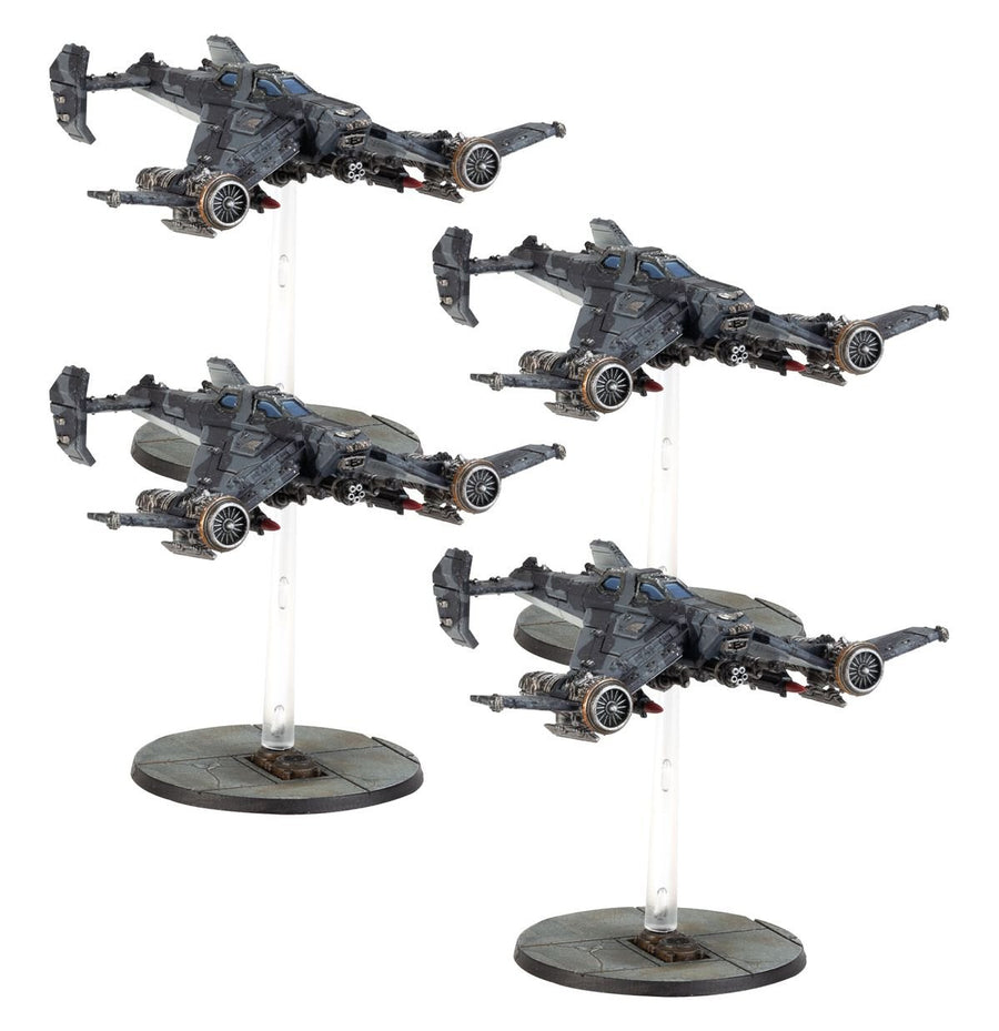 Warhammer Legions Imperialis: Avenger Strike Fighters - Gathering Games