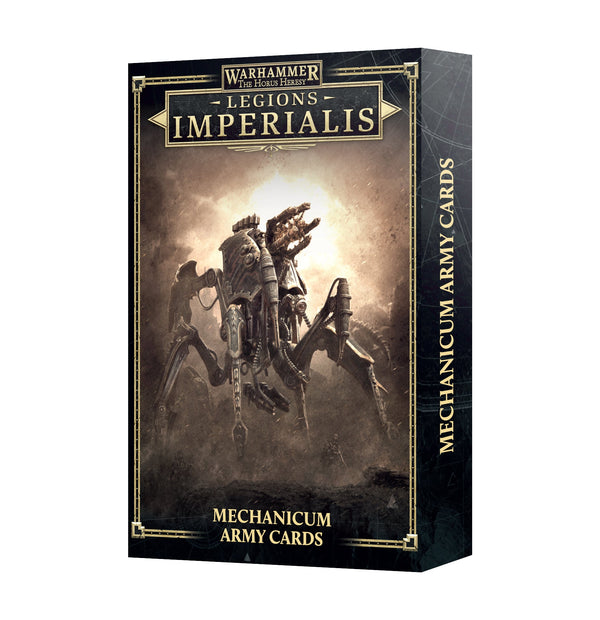 Warhammer Legions Imperialis: Mechanicum Army Cards - 1