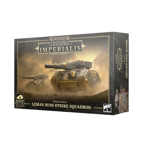 Warhammer Legions Imperialis: Solar Auxilia - Leman Russ Strike Squadron - Gathering Games